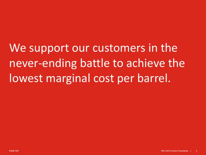 Cowen and Co 5th Annual Ultimate Energy Conference – National Oilwell Varco, Inc. – slide 3