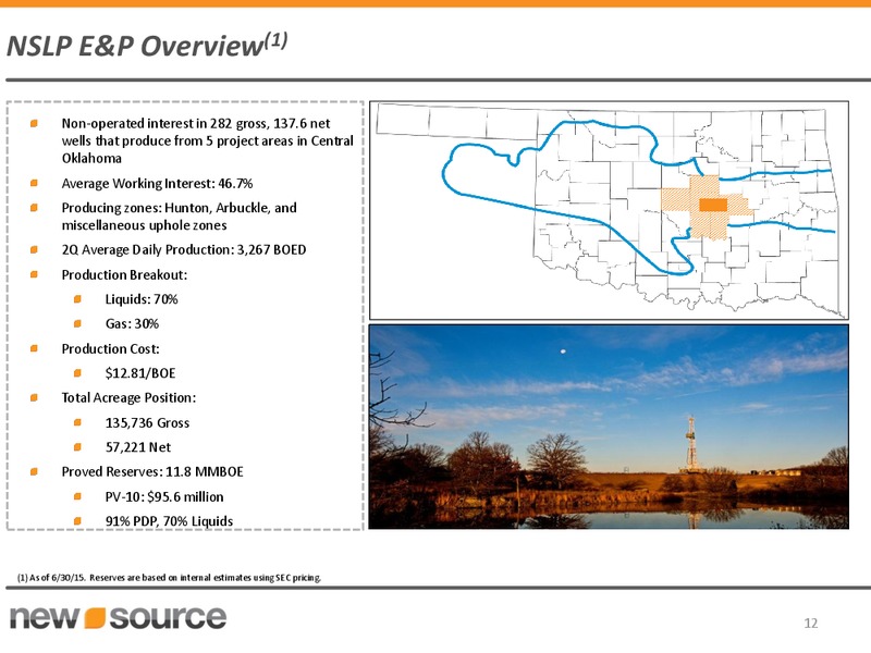 August 2015 Investor Presentation – New Source Energy Partners L.P. – slide 11