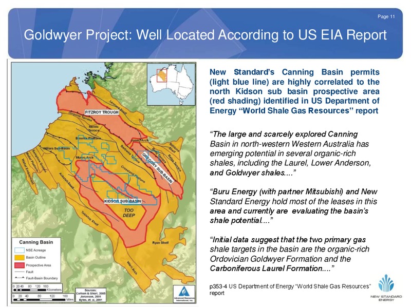 MARCH 2012 INVESTOR PRESENTATION – New Standard Energy – slide 12