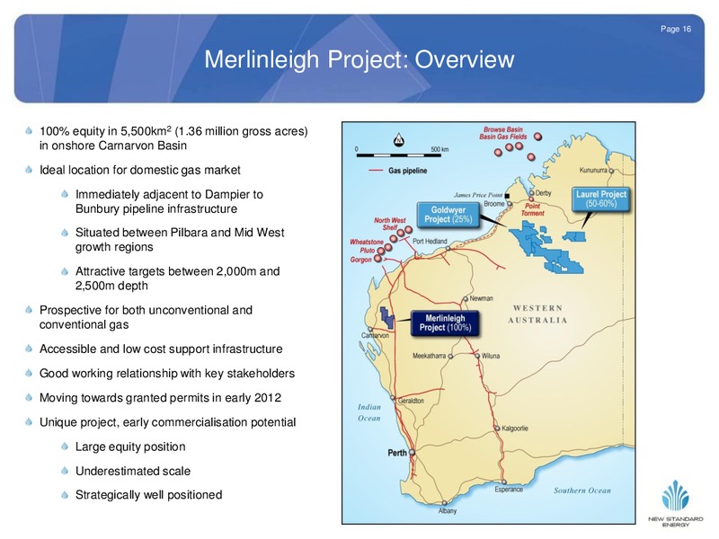 JP MORGAN SHALE CONFERENCE – New Standard Energy – slide 17