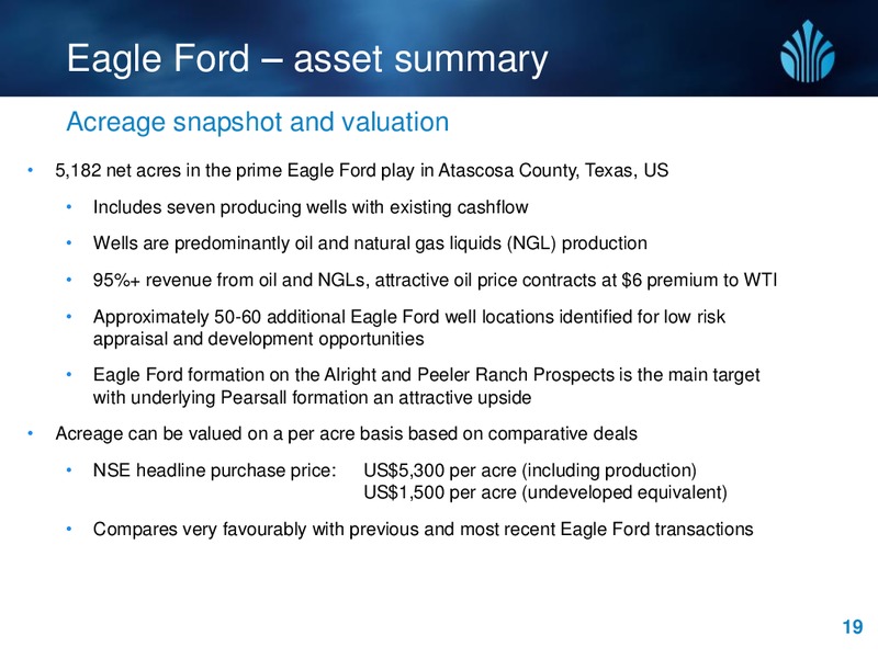 JUNE 2014 INVESTOR UPDATE – New Standard Energy – slide 18