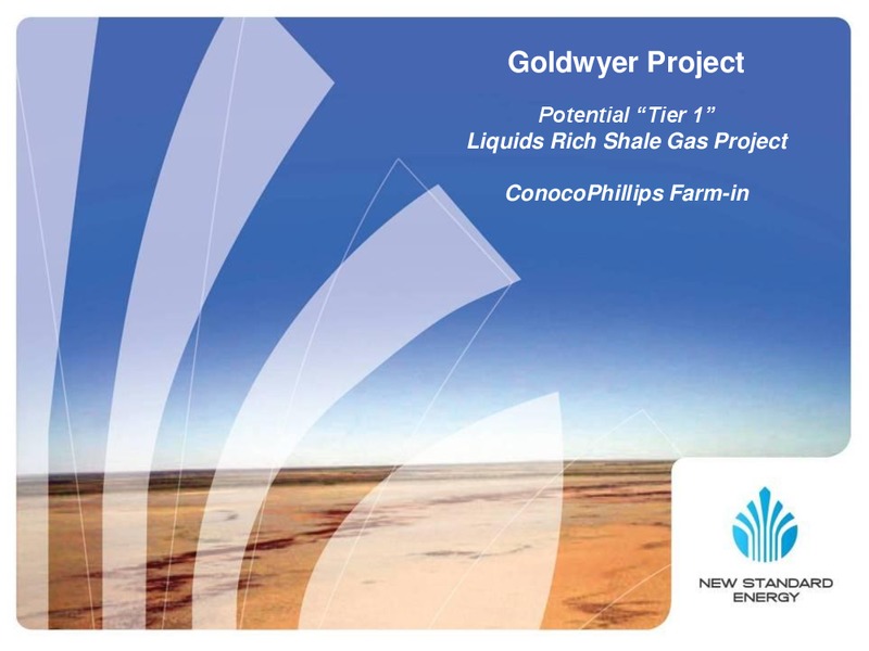 OCTOBER 2011 INVESTOR PRESENTATION – New Standard Energy – slide 7