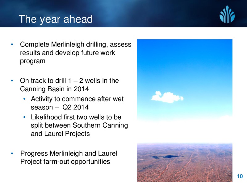 NOVEMBER 2013 INVESTOR PRESENTATION – New Standard Energy – slide 10