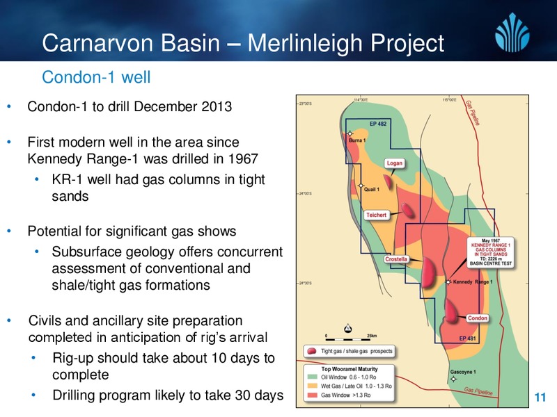 NOVEMBER 2013 INVESTOR PRESENTATION – New Standard Energy – slide 11