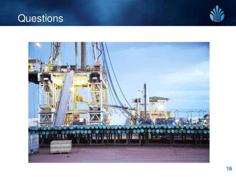 NOVEMBER 2013 INVESTOR PRESENTATION – New Standard Energy – slide 16
