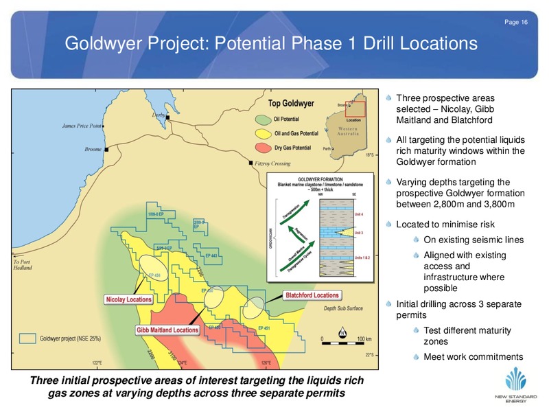 NOVEMBER 2011 INVESTOR PRESENTATION – New Standard Energy – slide 17
