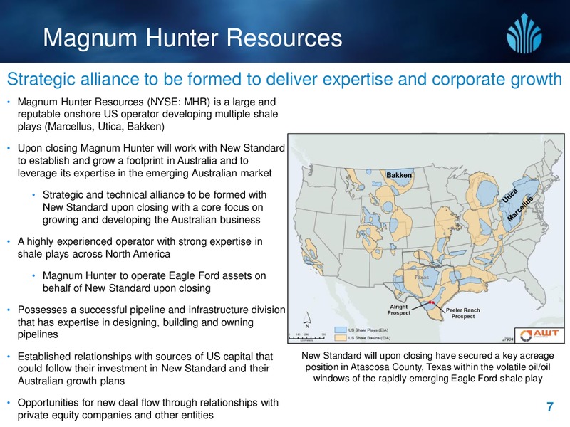 DECEMBER 2013 INVESTOR PRESENTATION – New Standard Energy – slide 7