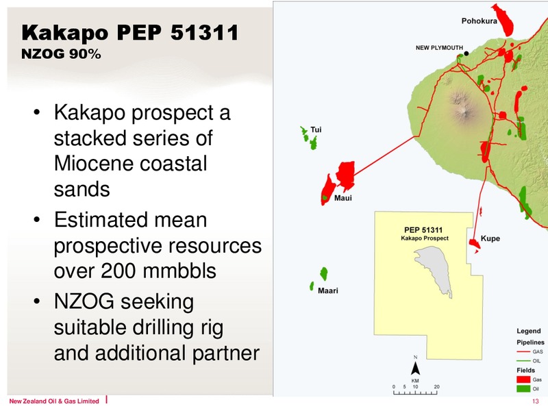 FY 2012 ANNUAL RESULTS – New Zealand Oil & Gas – slide 13
