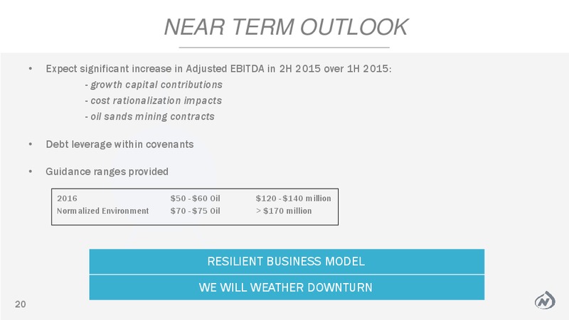Canaccord Genuity Growth Conference – Newalta Corp. – slide 20