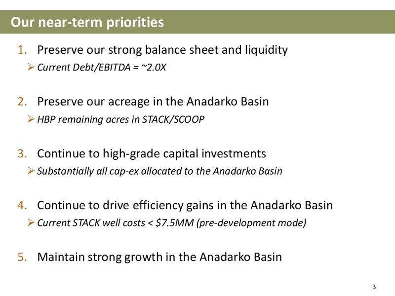 Barclays Capital CEO Energy Power Conference – Newfield Exploration Co. – slide 3