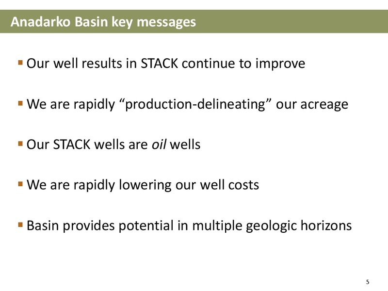 Barclays Capital CEO Energy Power Conference – Newfield Exploration Co. – slide 5