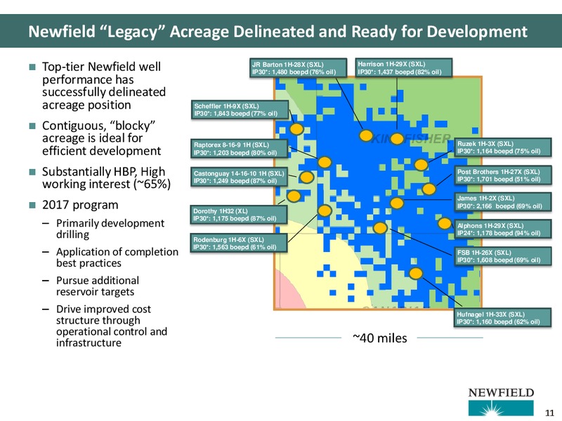 Jefferies 2016 Energy Conference – Newfield Exploration Co. – slide 11