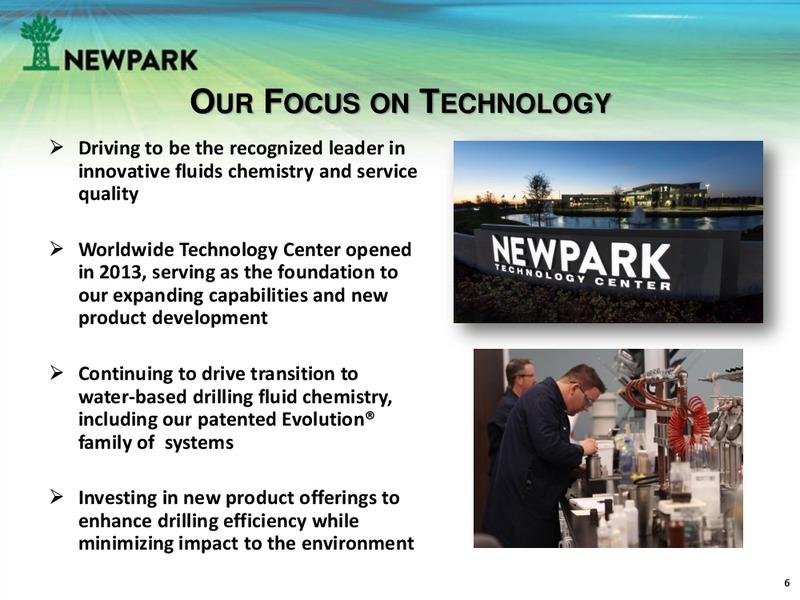 September 2015 Investor Presentation – Newpark Resources Inc. – slide 5