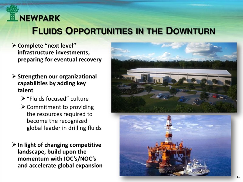 Corporate Presentation September 2015 – Newpark Resources Inc. – slide 10