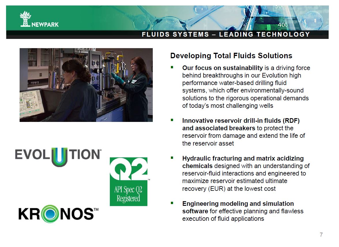 September 2019 Corporate Presentation – Newpark Resources Inc. – slide 5