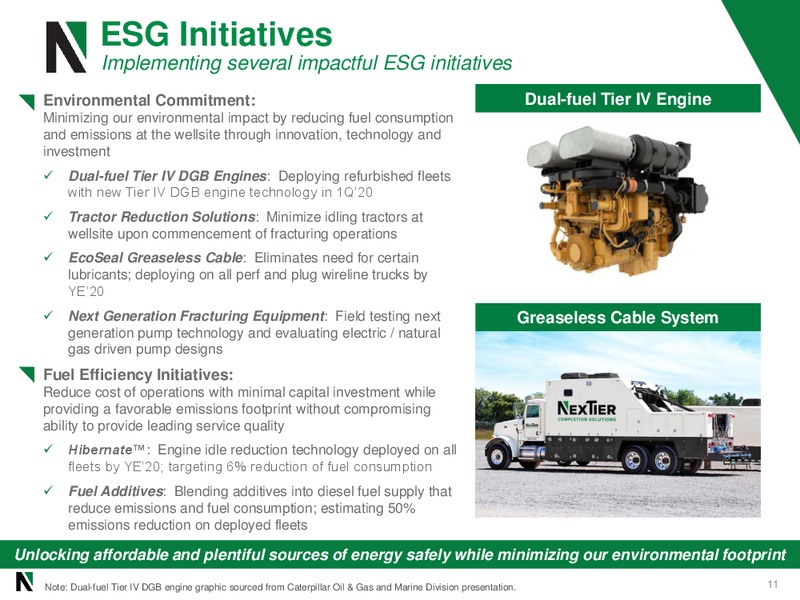 Goldman Sachs Global Energy Conference – Nextier Oilfield Solutions – slide 10