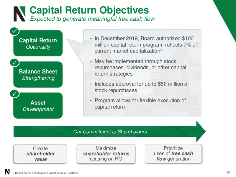 January 2020 Management Presentation – Nextier Oilfield Solutions – slide 28