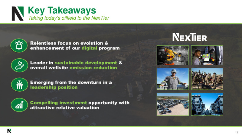 September 2020 Investor Presentation – Nextier Oilfield Solutions – slide 12