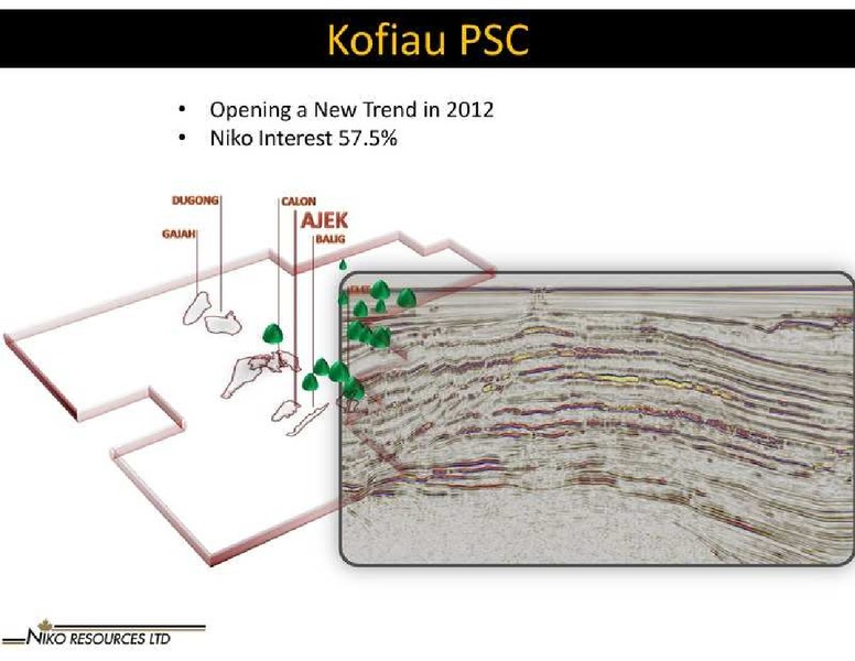FIRSTENERGY SOCIETE GLOBAL ENERGY CONFERENCE – Niko Resources Ltd. – slide 11