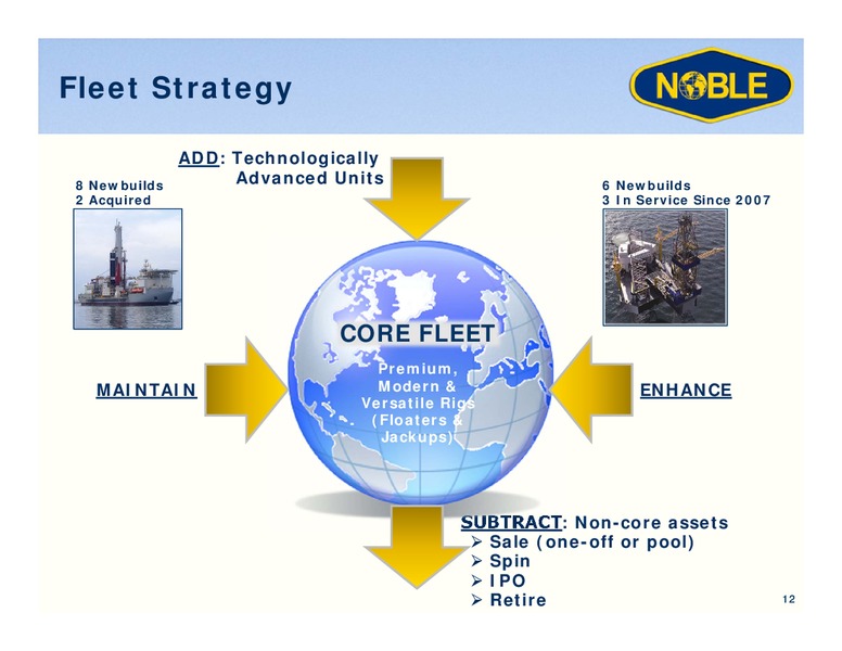 SUSQUEHANNA 2012 ENERGY AND RESOURCES CONFERENCE – Noble Corporation plc – slide 11