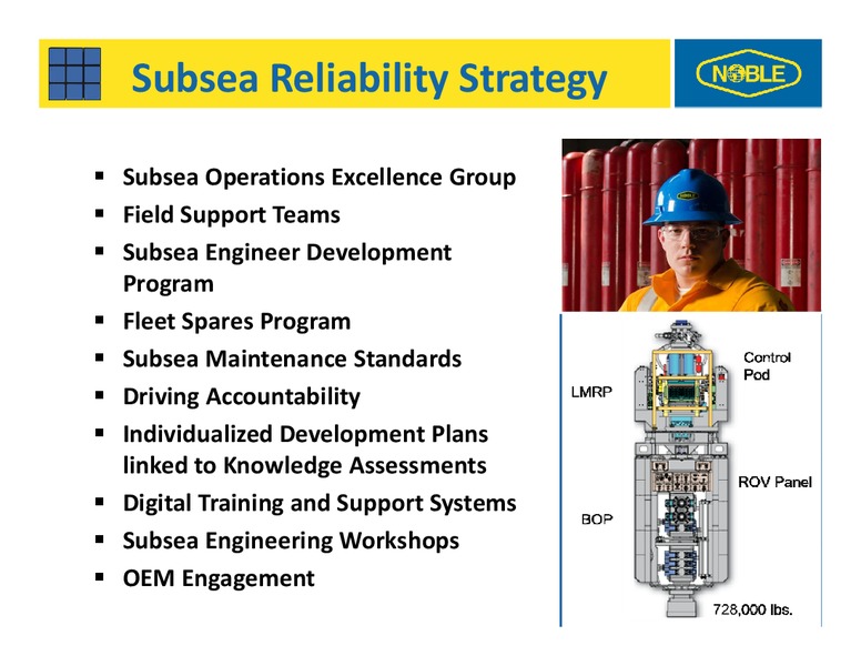 2012 ANALYST DAY – Noble Corporation plc – slide 43