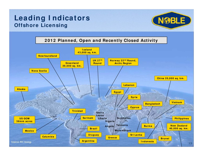 RBC CAPITAL MARKETS GLOBAL ENERGY AND POWER CONFERENCE – Noble Corporation plc – slide 12