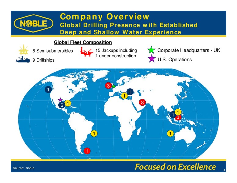GHS 100 ENERGY CONFERENCE – Noble Corporation plc – slide 3