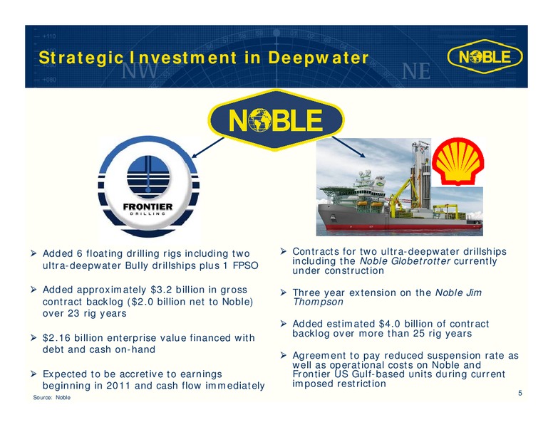 NATIXIS 7TH ANNUAL TRANSATLANTIC OIL SERVICES CONFERENCE – Noble Corporation plc – slide 4