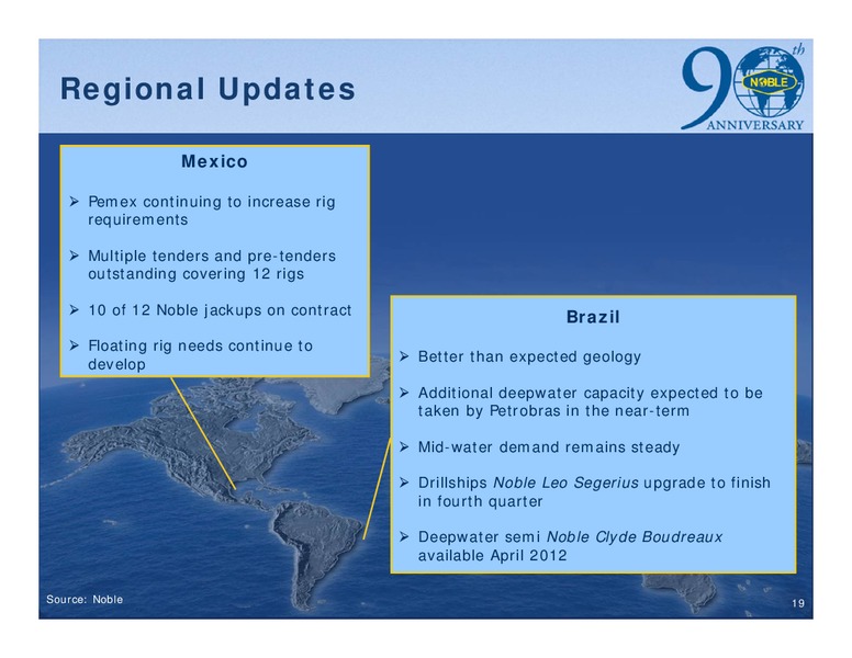 JOHNSON RICE ENERGY CONFERENCE – Noble Corporation plc – slide 18