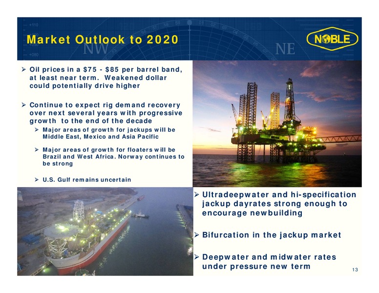 CAPITAL ONE SOUTHCOAST ENERGY CONFERENCE – Noble Corporation plc – slide 12