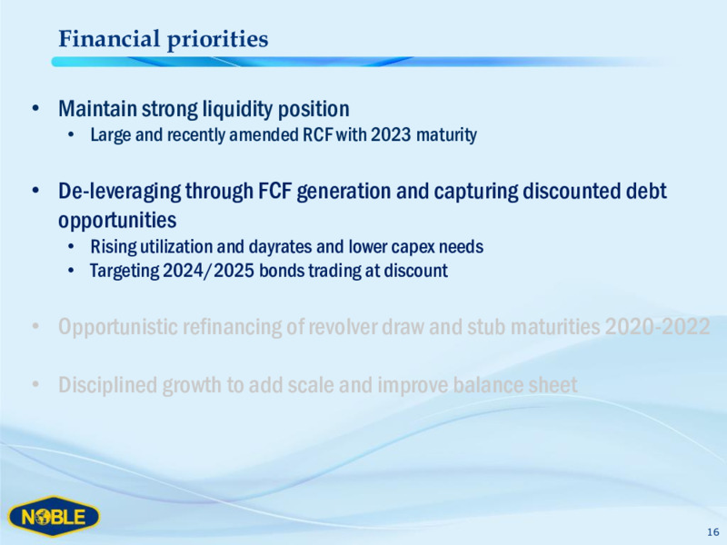 Pareto Securities Oil and Offshore Conferencee – Noble Corporation plc – slide 15