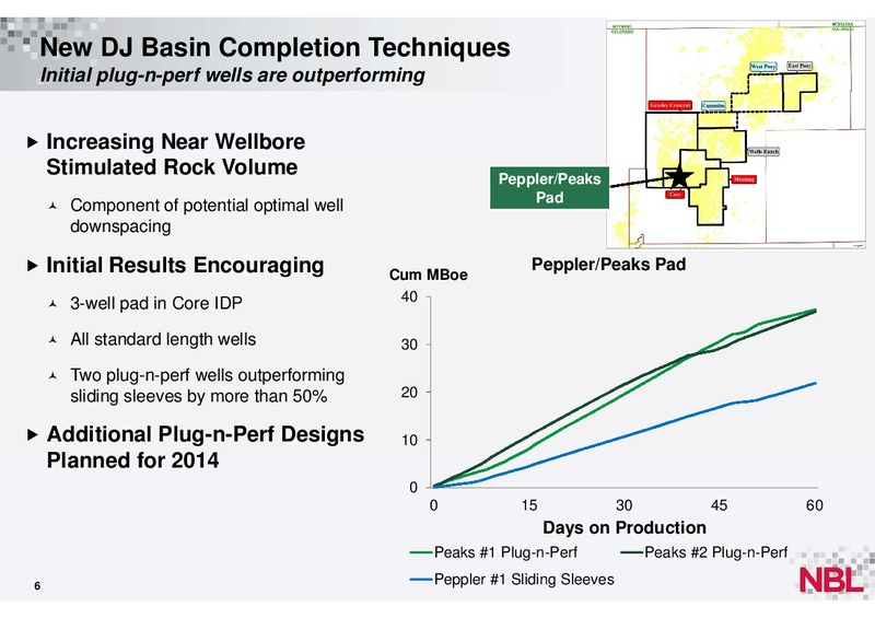 Q2 2014 Earnings Call – Noble Energy, Inc. – slide 5