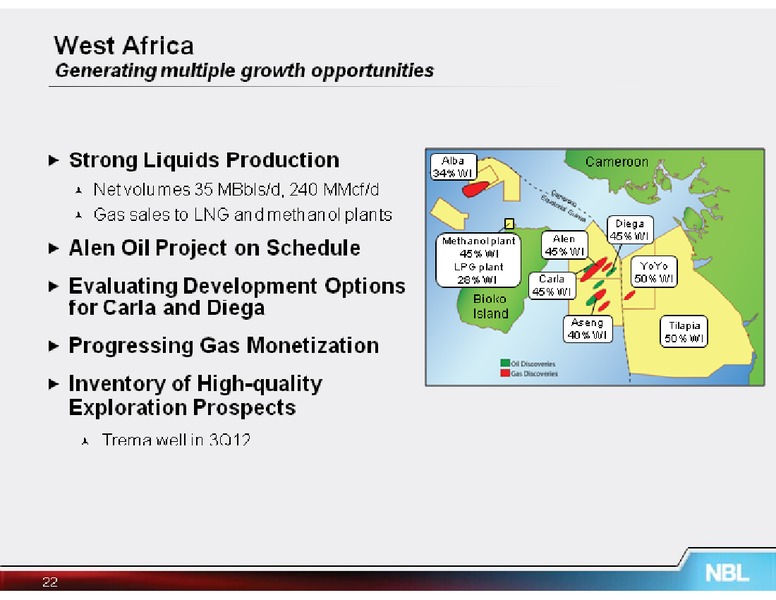 Barclays Capital CEO Energy Power Conferenc – Noble Energy, Inc. – slide 22