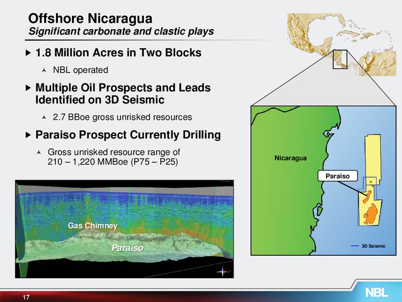 September 2013 Barclays Conference – Noble Energy, Inc. – slide 17