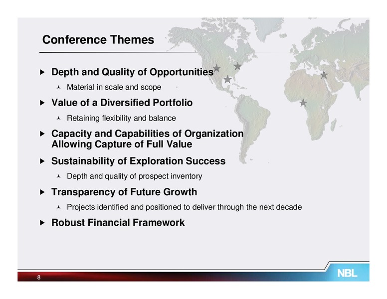 November 2011 Analyst Conference – Noble Energy, Inc. – slide 11