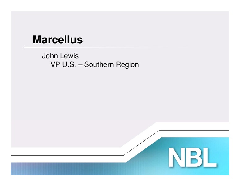 November 2011 Analyst Conference – Noble Energy, Inc. – slide 69
