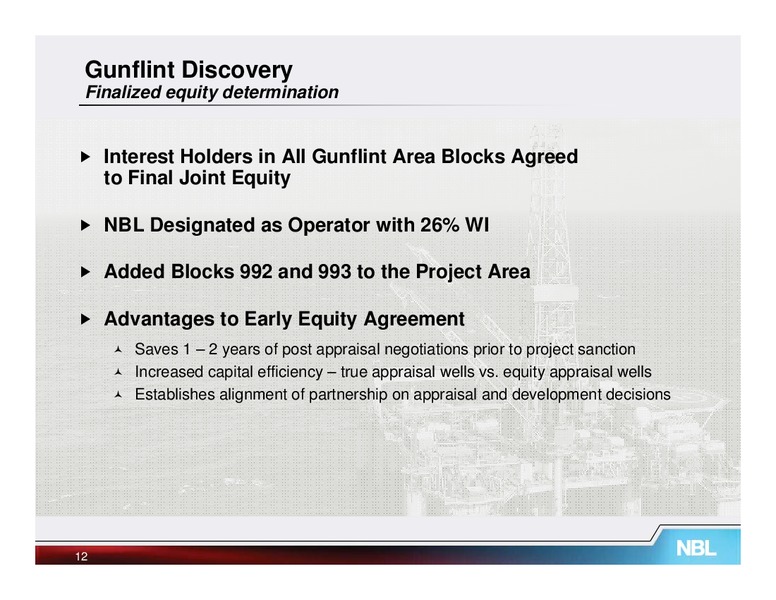 November 2011 Analyst Conference – Noble Energy, Inc. – slide 100