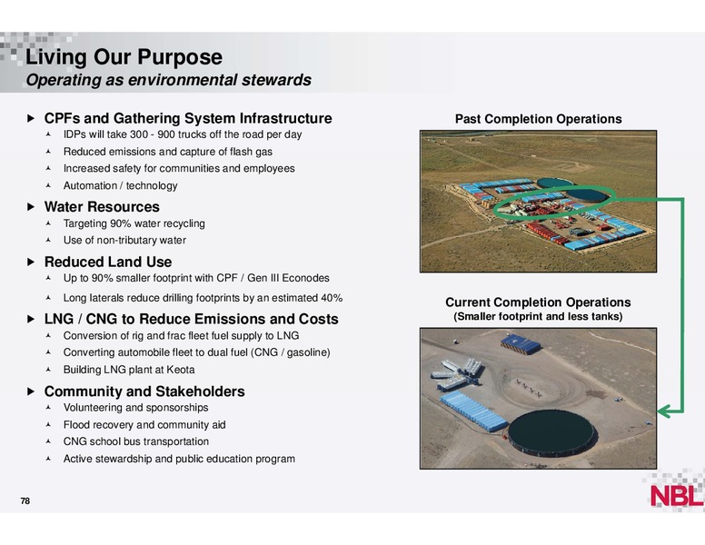 December 2013 Analyst Conference – Noble Energy, Inc. – slide 77