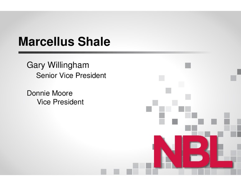 December 2013 Analyst Conference – Noble Energy, Inc. – slide 79