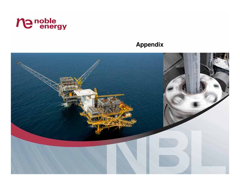 HOWARD WEIL 37TH ANNUAL ENERGY CONFERENCE – Noble Energy, Inc. – slide 28