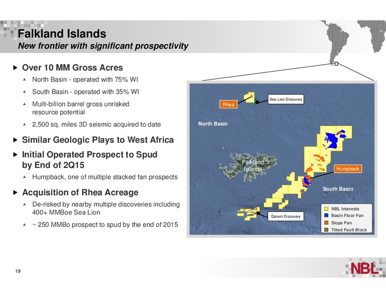 GLOBAL HUNTER 100 CONFERENCE – Noble Energy, Inc. – slide 19