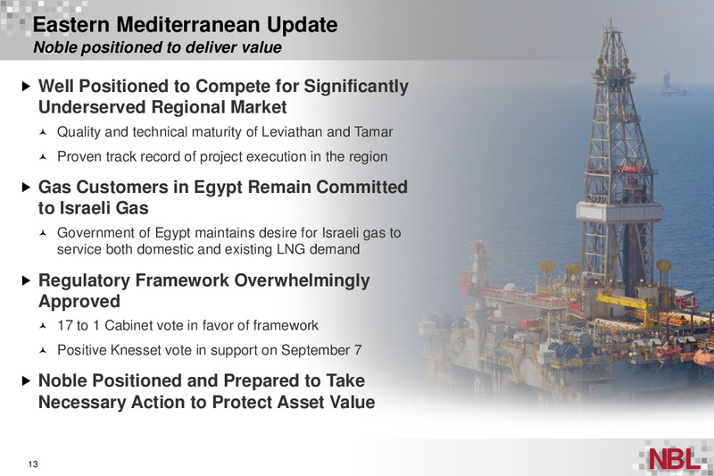 Johnson Rice Energy Conference – Noble Energy, Inc. – slide 12