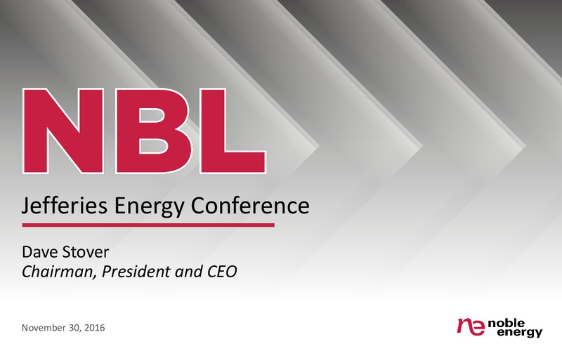 Jefferies 2016 Energy Conference – Noble Energy, Inc. – slide 1