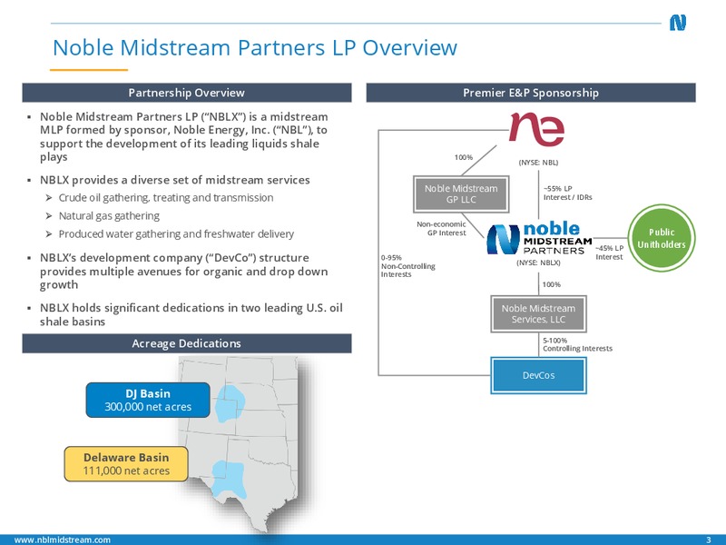 2017 MLPA Annual Investor Confernce – Noble Midstream Partners LP – slide 2