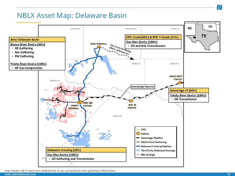 2Q 2019 Earnings Presentation – Noble Midstream Partners LP – slide 17
