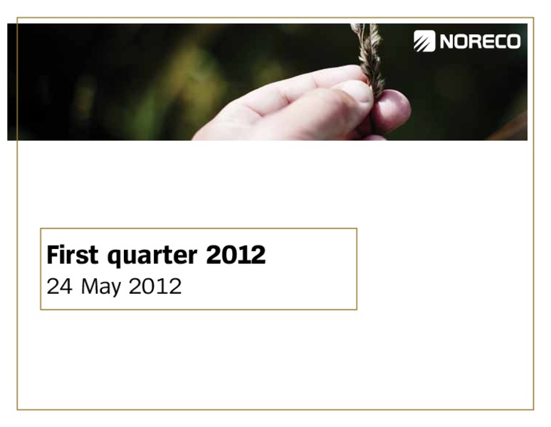 Q! 2012 – Noreco – slide 1