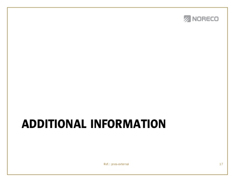 Q! 2012 – Noreco – slide 17