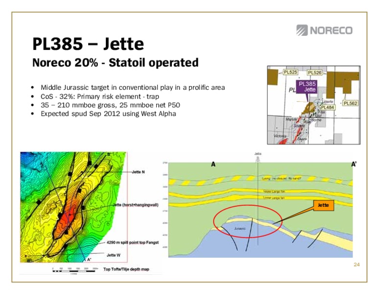 Q2 2012 EARNINGS CALL – Noreco – slide 24