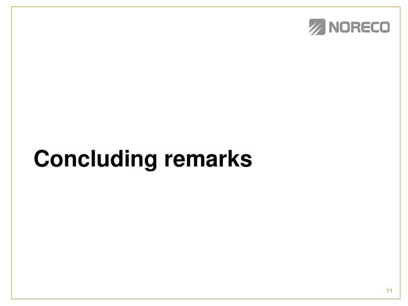 Q2 2015 Earnings Call – Noreco – slide 10