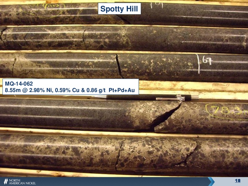 MANIITSOQ NI CU SULPHIDE PROJECT – North American Nickel – slide 17